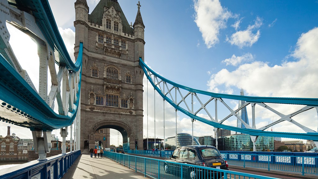 Tower Bridge in London 